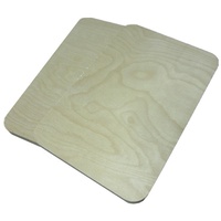 Contreplaqué de haute qualité 920*920mm 3mm 5 plis en bois de tilleul, contreplaqué de bouleau de la Baltique pour la découpe au laser, pour le bricolage
