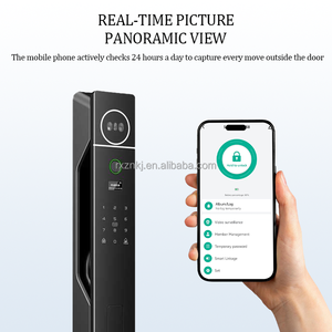Thông minh tuya khóa cửa văn phòng thương mại thông minh khóa cửa với sinh trắc học vân tay Palm cho cửa thép không gỉ - Product Image 5