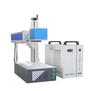 Mini laser printing wood switch panel jade portable CO2 laser marking machine for sale at low price