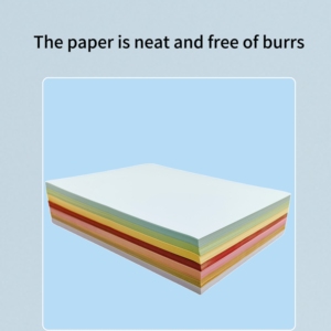 <span class=keywords><strong>Carta</strong></span> <span class=keywords><strong>adesiva</strong></span> colorata opaca stampabile A4 scritta taccuino 100 fogli all'ingrosso copertina colorata fai da te adesivi personalizzati - Product Image 4