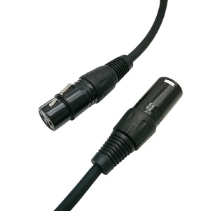 <span class=keywords><strong>Cable</strong></span> XLR de alta calidad de 3 pines macho a hembra <span class=keywords><strong>Cable</strong></span> de audio equilibrado Hi-Fi profesional para micrófono de condensador - Product Image 1