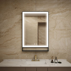 Miroir mural intelligent à LED Forme rectangulaire Style moderne rétroéclairé étanche pour la maison ou l'hôtel Miroirs de bain - Product Image 3