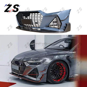 ZS nouveauté pare-chocs de voiture pour <span class=keywords><strong>Audi</strong></span> A7 C8 modifié RS7 Style <span class=keywords><strong>ABT</strong></span> pare-chocs avant Kits de carrosserie pour <span class=keywords><strong>Audi</strong></span> A7 C8 2019-2024 - Product Image 2