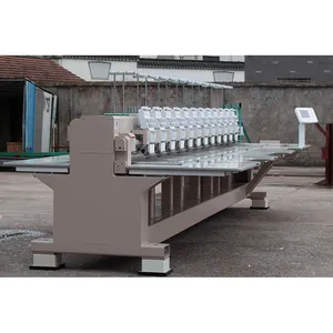 Automatische Magnetische Borduren Machine Hoops Glimlach Borduren Machine Italiaanse Oude Kettingsteek Borduurmachine 24 Haed