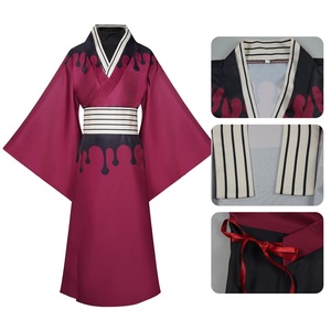 Costume <span class=keywords><strong>Cosplay</strong></span> <span class=keywords><strong>Demon</strong></span> <span class=keywords><strong>Slayer</strong></span>: Kimetsu No Yaiba Doma, Set Completo Kimono Anime con Cappello per Uomo e Donna, Nuovo Outfit - Product Image 2