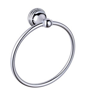 Anillo para Toallas con Base Integrada de Hierro, Diseño Moderno, Acabado Dorado, Resistente al Óxido, para Uso en Hoteles - Product Image 5