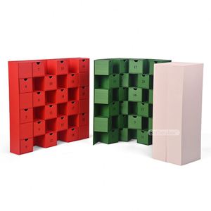 Cajas de Almacenamiento de Cartón FX Drawer, Organizadores Reutilizables para Regalos y Manualidades, Cajones Numerados Multicolores para Calendario de Adviento - Product Image 2