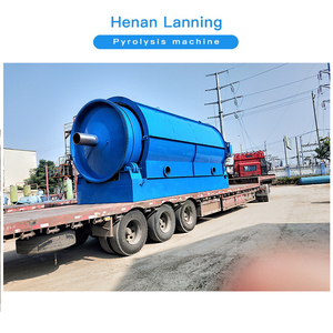 Lanning chất thải lốp nhiệt phân Máy msw nhựa tái chế nhiệt phân nhà máy - Product Image 3