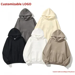 Sudadera de manga raglán Unisex de marca de moda americana europea con capucha de manga larga sudadera deportiva holgada para <span class=keywords><strong>primavera</strong></span> invierno - Product Image 1