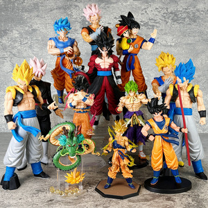 Figuras de <span class=keywords><strong>Dragon</strong></span> <span class=keywords><strong>Ball</strong></span>: Saiyan Vegeta, Son Goku, Gogeta, Modelo Super Saiyan 4 con Daños de Batalla, Juguete de Anime de Moda, Regalo para Niños - Product Image 1