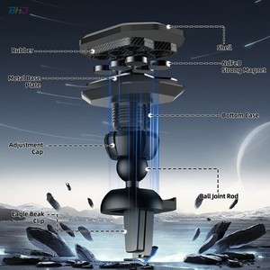 2025 all'ingrosso della fabbrica 360 ruotare gancio gancio accessori per telefono cellulare supporto auto presa d'aria porta telefono - Product Image 5
