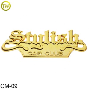 Tùy Chỉnh Chữ Nhãn Hiệu Riêng Phụ Kiện Xe Hơi Men Tên Xe Tấm Trang Trí 3D Logo Xe Bìa Trước Biểu Tượng Với Vít - Product Image 6