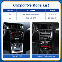 Autoradio multimédia sans fil CarPlay Android Auto 8,9''/12,3'' avec écran pour Audi A4 B8 8K 2013-2015, GPS, navigation, stéréo