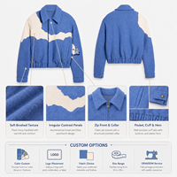 Blouson Bomber Homme Personnalisé 100% Laine avec Broderie Main et Panneaux – Fabricant de Vestes pour Hommes