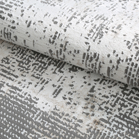 Stilvoller Glänzender Abstrakter Gewebter Polyester-Teppich Weiche Komfortable Rutschfeste Bodenmatte für Wohnzimmer Schlafzimmer Küche Bad Eingangsbereich