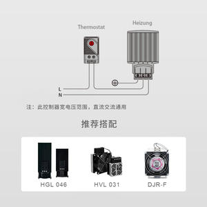 Contrôleur de température mécanique personnalisé NOXT Northcote KTO111, thermostat industriel réglable de 0 à 60°C pour E448 - Product Image 4