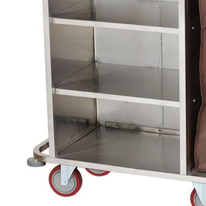 Cloison de séparation à 4 niveaux en acier inoxydable robuste, type porte, pour hôtel - Product Image 4