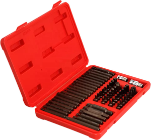 कार मरम्मत उपकरण बॉक्स जर्मन मानक उच्च गुणवत्ता सीआर-वी वाहन उपकरण 61 टुकड़े पेशेवर ग्रेड ड्रिल बिट सेट - Product Image 2