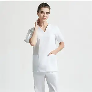 В наличии 42001 униформа медсестры из полиэстера и хлопка
