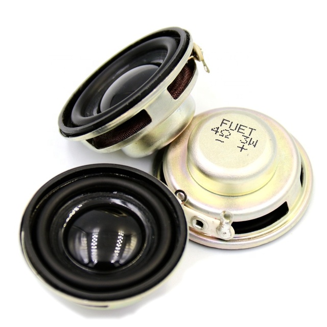 FUET Mini Audio Speaker 33 MM 4 Ohm 3W Bass Multimedia Portable Speakers Audio Woofer Loudspeaker