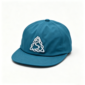 Gorra Unisex de 6 Paneles con Cierre a Presión, Bordado de Nudo Celta, Estilo Hip Hop Urbano, Tela de Lona - Product Image 6