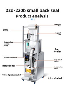 Machine de poudre en sac de poudre d'assaisonnements de farine de sac préfabriqués autoportante et rentable - Product Image 3
