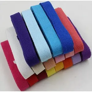 Colorful twill nastro di cotone