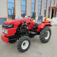 Livraison gratuite, petite machinerie de construction, micro-tracteur à roues, tracteur compact chinois