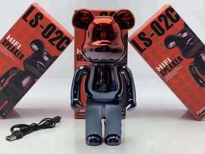 LS-02 bạo lực gấu loa phù hợp trang trí nội thất bàn điện tử trình bày Grizzly gấu bluetooth Loa Loa không dây - Product Image 6