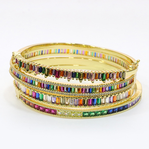 New Design High Quality Genuine Gold Plated Copper <strong>Bangle</strong> for Women <strong>Bracelets</strong> - Product Image 2