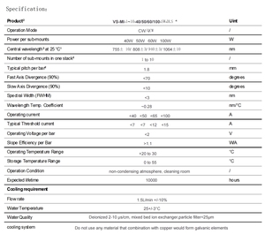 <span class=keywords><strong>DLS</strong></span>-10 Dilas Allemagne Micro canal diode <span class=keywords><strong>laser</strong></span> pile 400/500/600/700/800/900/1000W 808nm pour machine d'épilation - Product Image 4