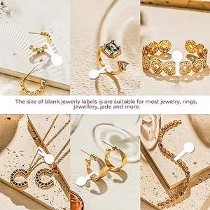 Etichetta ed etichette per la cura dei gioielli RFID con Logo personalizzato-materiale in tessuto lavabile e resistente ai prodotti chimici - Product Image 2