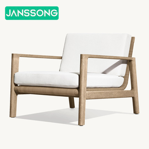 Conjunto de Sofás de Jardín, Muebles de Patio para Resort, Muebles de Exterior de Lujo para Villa, Sofá de Teca para Exterior, Conjunto de Muebles de Ratán - Product Image 3