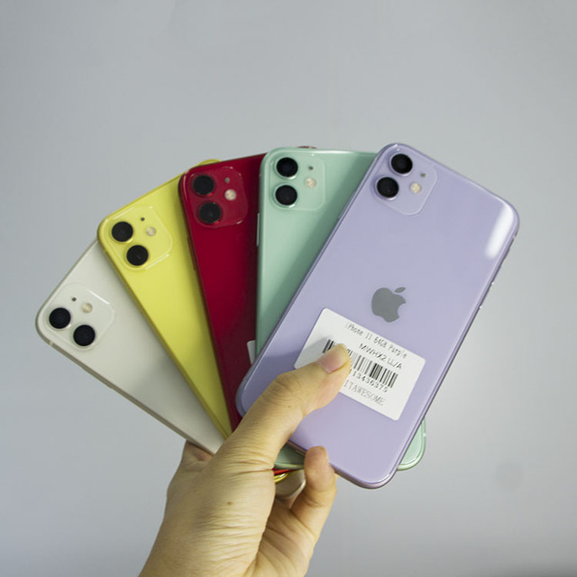 Mobile Phones for Sale Used iPhone 11 A+ Bulk Used Cellular Unlocked US Version Original Screen High Quality Phone Wholesale