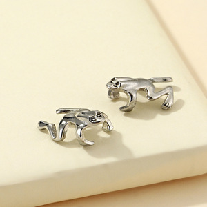 Daochong Custom Fashion Frog Earrings <strong>Ear</strong> <strong>Cuff</strong> Jewelry Sterling <strong>Silver</strong> 925 - Product Image 3