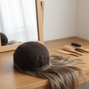 Pelucas Judías con Encaje Frontal Transparente y Reflejos Rubios <span class=keywords><strong>Ceniza</strong></span> - Cabello Remy Europeo Sin Pegamento, Todos los Colores Teñibles, Longitud Media - Product Image 6