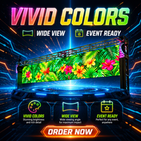 Écran LED flexible P3.91 prêt à être expédié, mur vidéo LED enroulable, écran LED portable haute fréquence de rafraîchissement ≤7680Hz pour scène, événement, église