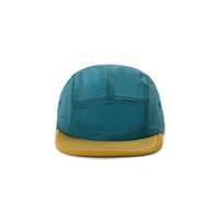 Casquette de baseball en nylon respirante, imperméable et à séchage rapide, protection solaire, visière plate, cinq panneaux, légère, pour le sport en extérieur