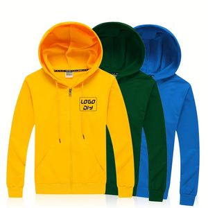เสื้อฮู้ดแฟชั่นสปอร์ตผ้าฝ้ายสำหรับผู้ชายและผู้หญิง ลดราคาพิเศษ เหมาะสำหรับฤดูหนาว ชุดออกกำลังกาย ลายปะติดปะต่อขนปุย - Product Image 1