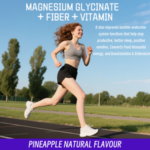 Saveur d'ananas d'approvisionnement d'usine 60ml gouttes de glycinate de magnésium gouttes liquides soutiennent l'humeur et l'efficacité du sommeil - Product Image 3