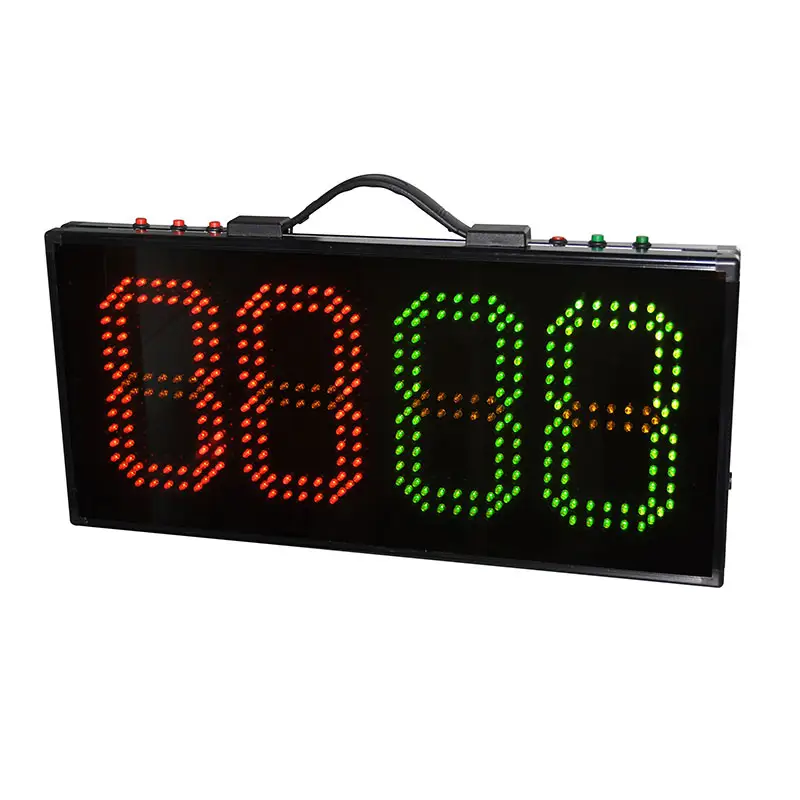 Placa de substituição portátil para futebol, display led de boa qualidade