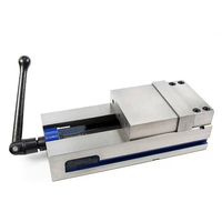 Étau de machine à angle réglable de précision CNC 4, 6, 8, 10 pouces pour fraiseuse CNC QM16100 QM16125 QM16160
