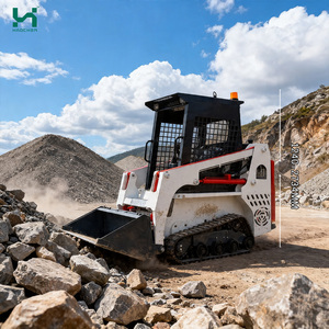 Minicargadora Hidráulica HAOCHEN, Maquinaria <span class=keywords><strong>para</strong></span> Movimiento de Tierras, Minicargadora de Orugas, Minicargadora Agrícola - Product Image 3