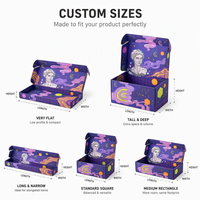 Boîte en carton ondulé kraft personnalisée pour l'emballage de jouets et de cadeaux, écologique, recyclable, pliable, boîte d'expédition en forme d'avion, avec logo