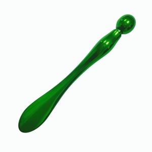เครื่องนวดยกกระชับรอบดวงตา  แท่งนวดครีมบำรุงรอบดวงตาทำจากเรซิ่นสีเขียว - Product Image 4
