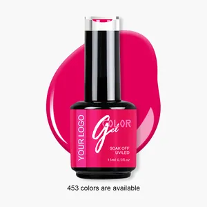 Ensemble de vernis gel de beauté Westink vente en gros 15ml ongles 453 Kit de vernis à ongles gel de couleur pour la manucure