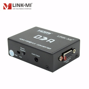 <span class=keywords><strong>Convertitore</strong></span> <span class=keywords><strong>HDMI</strong></span> <span class=keywords><strong>a</strong></span> VGA YPbPr con Estrattore Audio Ottico SPDIF, Switch Componenti RGBHV 2 in 1 Uscita HDCP - Product Image 2