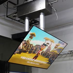 Supporto TV a Soffitto JGST Personalizzato, a Doppia Colonna in Acciaio Laminato a Freddo, Telescopico Nascosto, Completamente Orientabile, 86 Pollici - Product Image 1