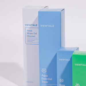 Confezioni Personalizzate in Cartone Riciclabile per Creme Cosmetiche con Laminazione Lucida/Opaca, Stampa in Lamina d'Oro e Verniciatura - Product Image 2