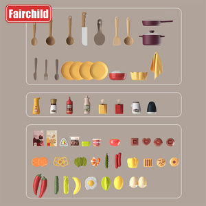 Ensemble de jeu de <span class=keywords><strong>cuisine</strong></span> réaliste pour enfants de 93 cm, simulation de cuisson électrique avec effets sonores et lumières, jouets de <span class=keywords><strong>cuisine</strong></span> en plastique pour filles - Product Image 5